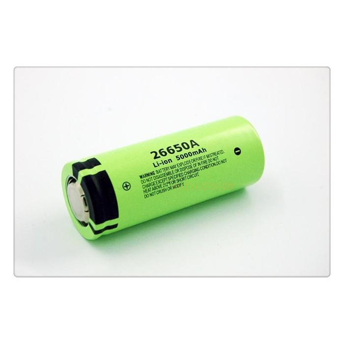 雜貨鋪 國際松下平頭26650 5000mah 毫安時3 7v 真容量強光燈手電筒cree T6 L2 蝦皮購物