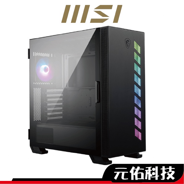 MSI 微星 MAG VAMPIRIC 300R RGB 透測 電腦機殼