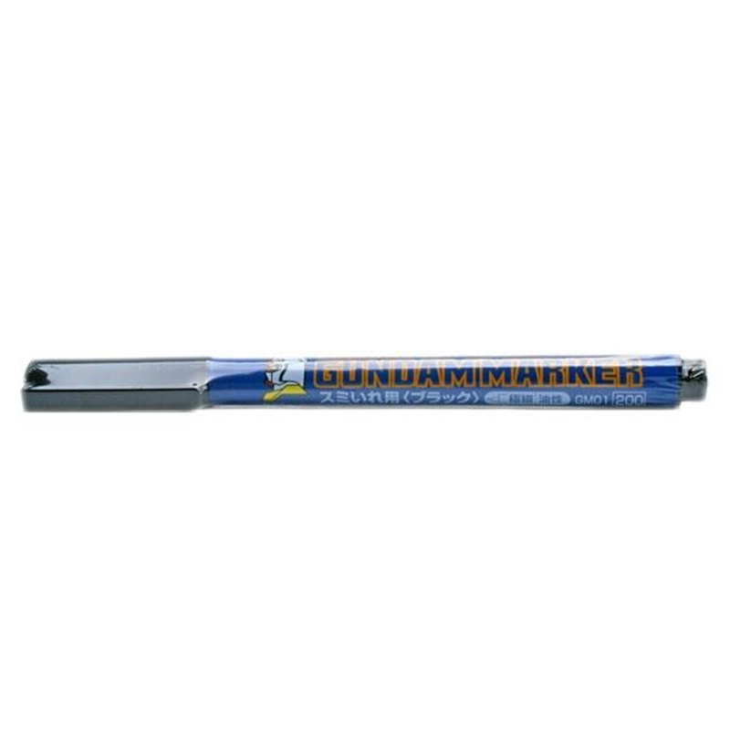 【模型工具】鋼彈筆 日本GSI郡氏 鋼彈專用油性描線筆 墨線筆 黑色(極細) GM01