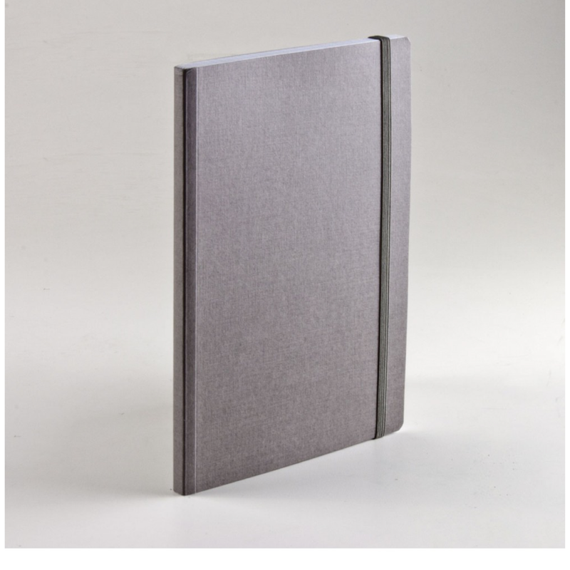 【FABRIANO】EcoQua taccuino 空白筆記本／A5（80張14.8cmx21cm）灰色 TAAZE讀冊生活網路書店