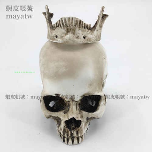 (MD-B_0730)精品仿真1:1人頭骨模型樹脂骷髏頭醫學頭骨美術臨摹仿古頭模型