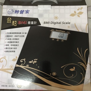 妙管家 體重計 BMI HKEB-6032