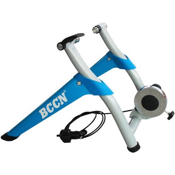【小謙單車】全新BCCN八段式線控訓練台 / 單車練習台-適用26-28吋用(藍色)