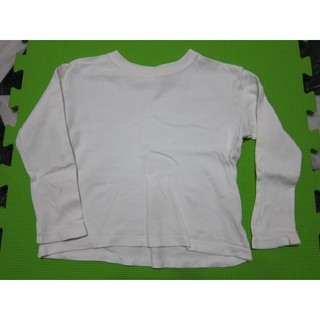 0488C兒童長袖上衣(衣長36CM)．二手．UNIQLO