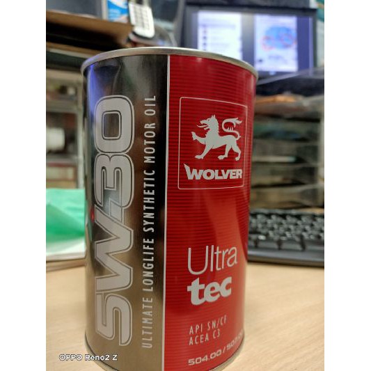 Моторное масло wolver 5w30