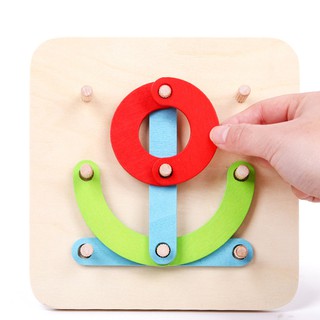 現貨【益智玩具』啟蒙早教益智玩具 ♥ 木質套柱 拆裝玩具 ♥ 1-3-6歲 數字字母 漢字 形狀認知 桌遊