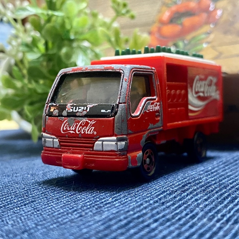Tomica 可口可樂 貨車 Isuzu Elf Coca Cola No.83 2001 五十鈴貨車 物流車 多美