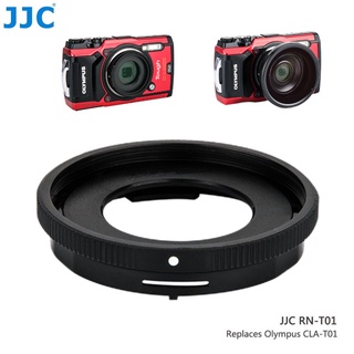 JJC CLA-T01轉接環 Olympus TG6 TG5 TG4相機安裝濾鏡和FCON-T01和TCON-T01鏡頭