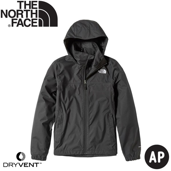【The North Face 女 DryVent 防水外套《黑》】49F8/衝鋒衣/防風外套/防水夾克/悠遊山水