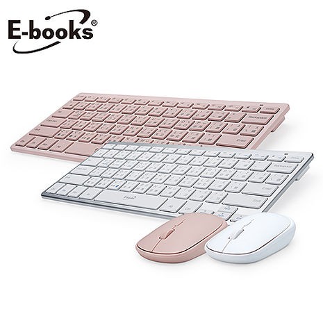 《LuBao》✨快速出貨✨E-books Z7 薄型藍牙無線鍵盤滑鼠組 鍵盤+滑鼠組 適用Mac iPad 平板 iOS