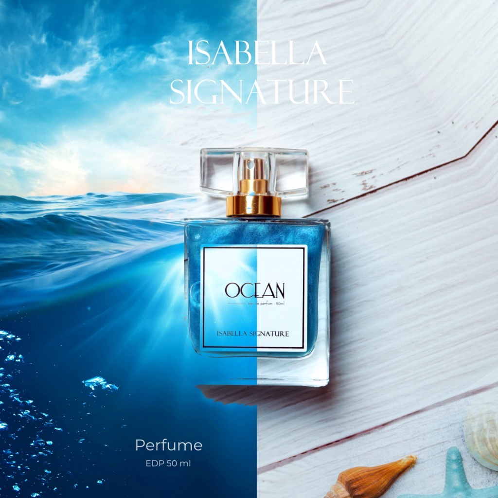 西班牙伊莎貝拉Isabella Signature蔚藍海洋(Ocean)淡香精50ml [優游蔚藍海洋，盡享低調奢華]