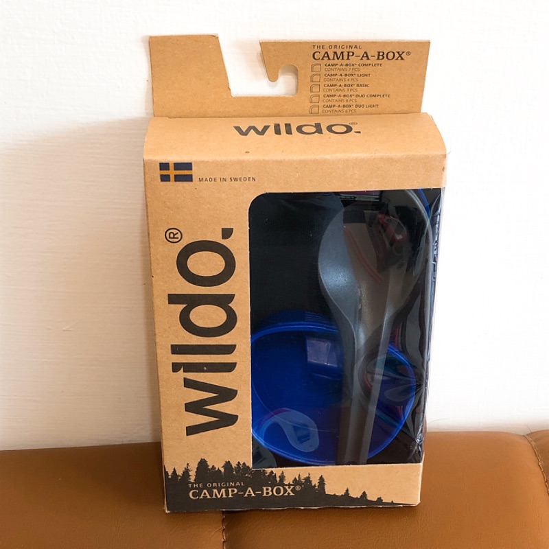 瑞典品牌Wildo戶外隨行餐具組（全新）