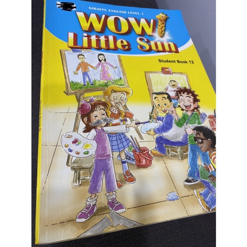 二手 長頸鹿課本 little sun book/work book/CD 1-6冊