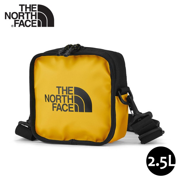 【The North Face Explore Bardu II 斜背包《黃》】3VWS/輕巧方形休閒單肩背包/悠遊山水