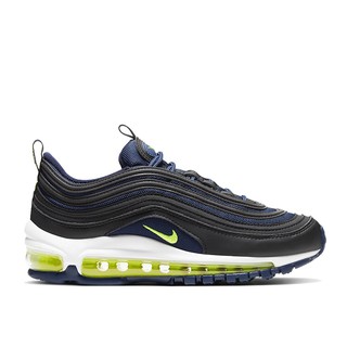 NIKE 女鞋 AIR MAX 97 GS BLACK GREEN 黑藍螢光綠【A-KAY0】【921522-018】