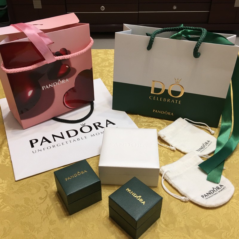 Pandora 潘朵拉 專櫃 手環硬盒/禮物盒/戒指盒/首飾盒/charm盒/珠寶盒/紙袋/提袋/禮物袋