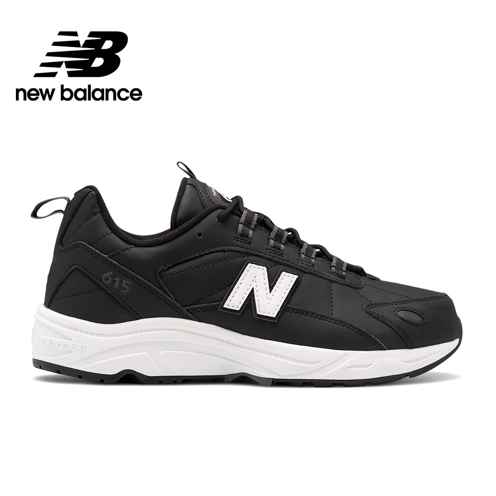 【New Balance】 NB  復古運動鞋_中性_黑色_ML615NBK-D楦 615