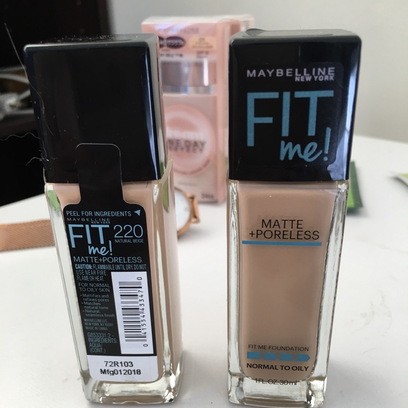 Maybelline   Fit  Me粉底液#220自信