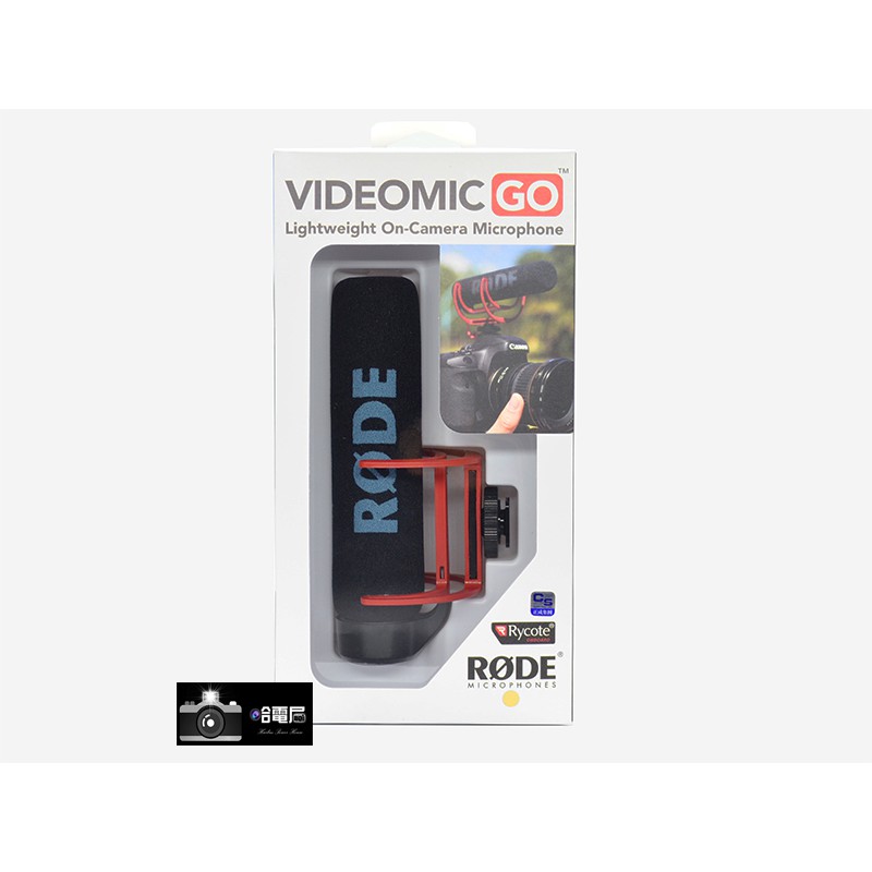 RODE VideoMic GO 輕便型 立體聲 麥克風 錄音錄影(正成公司貨) 單眼 類單眼 A7III