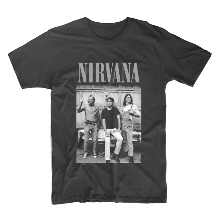 T 恤 nirvana Rock Legend Personnel T 恤 dave grohl nirvana 成人男