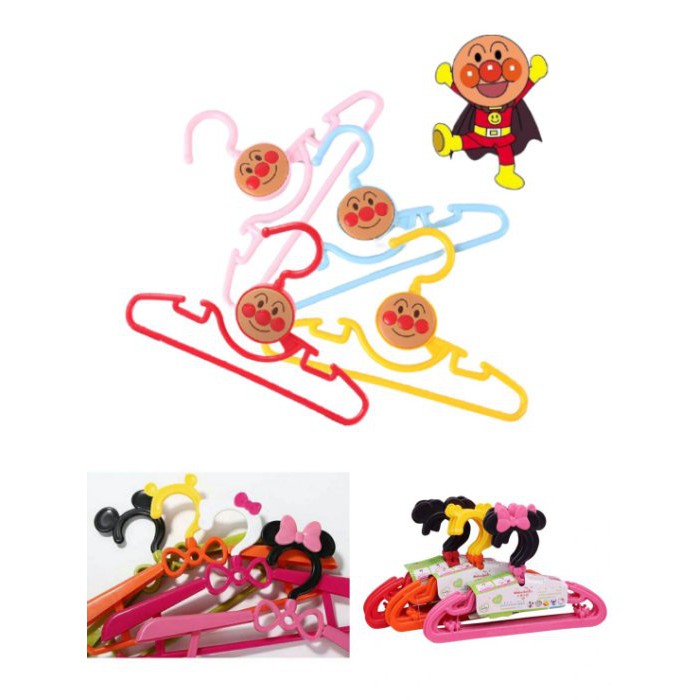 佳佳玩具 --- 迪士尼 麵包超人 兒童衣架 成人兒童兩用 可伸縮 米奇 米妮 維尼 造型 單入