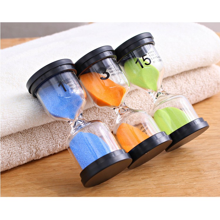 玻璃沙漏 1/3/5/10/15/30分鐘 新奇創意實用禮品 兒童刷牙計時器 泡茶計時器 交換禮物  【HW12】