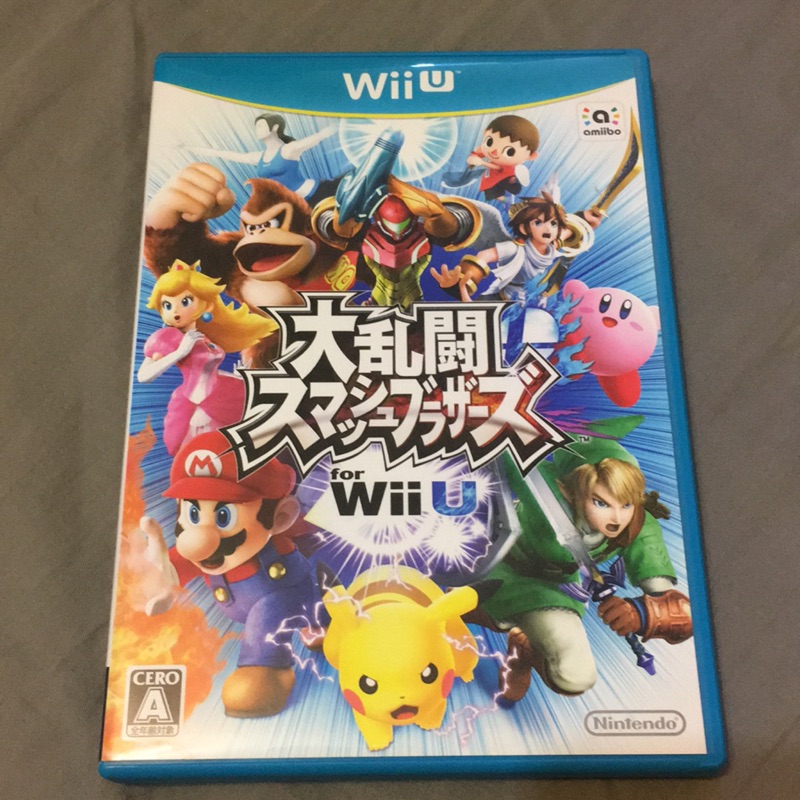 Wii U 任天堂明星大亂鬥 日文版遊戲片
