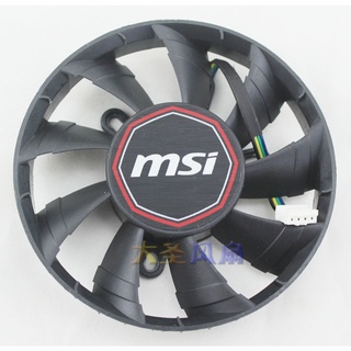 HK04*MSI微星N760/R9 270X GAMING OC ITX 2G FY09015H12LPA顯卡風扇