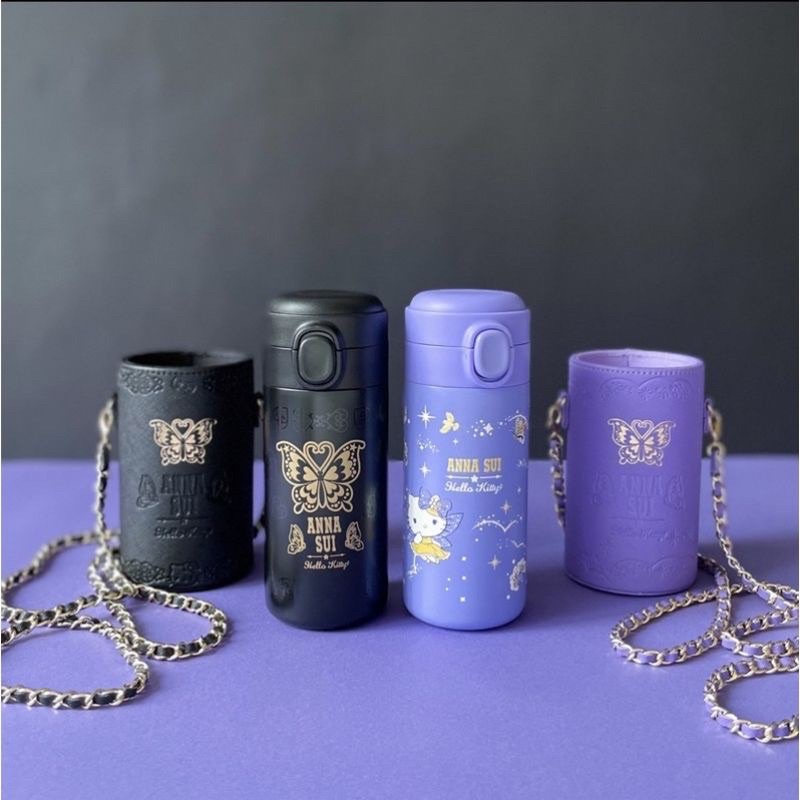 現貨！全新Hello kitty限量聯名711超商集點保溫瓶杯子anna sui