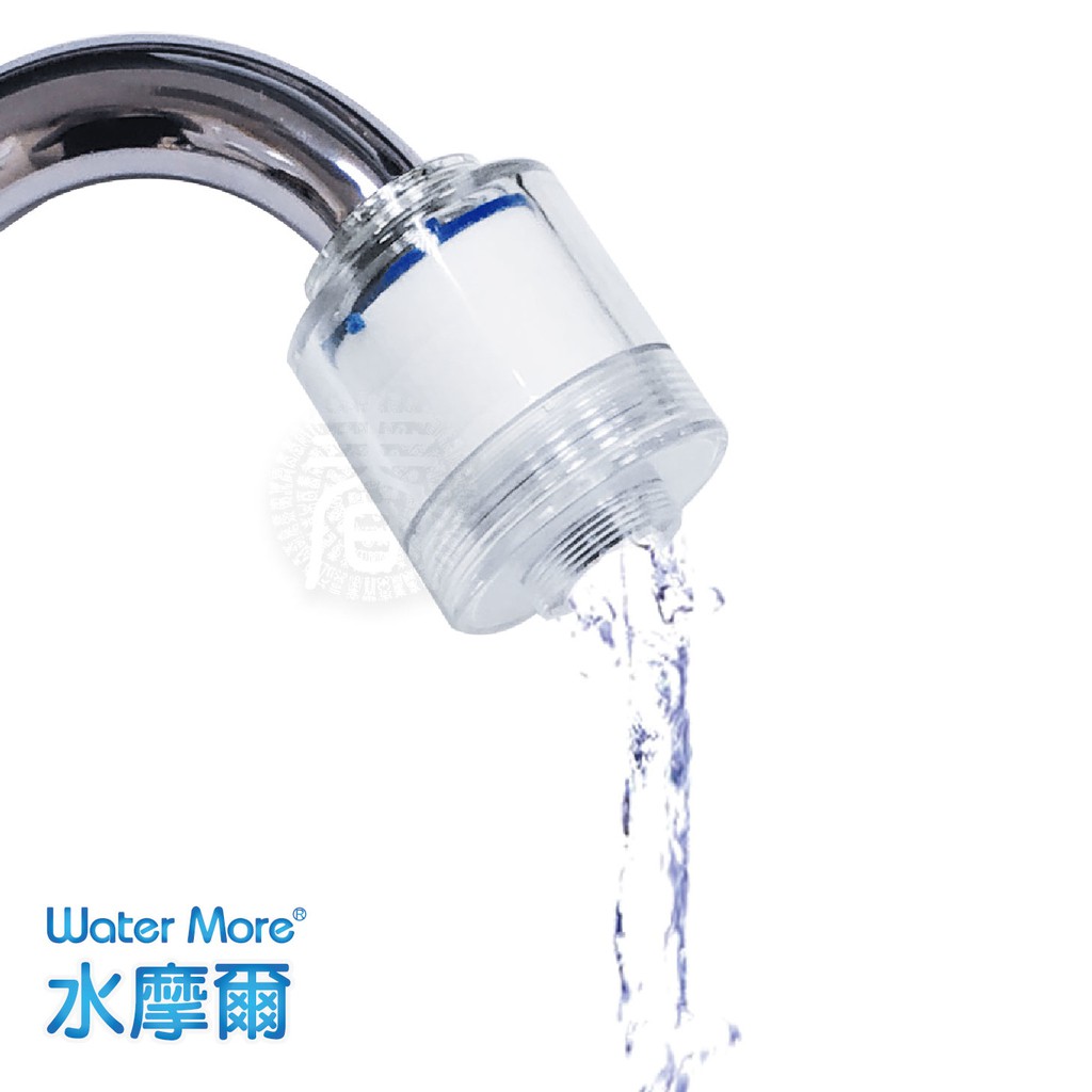 水摩爾 透明PP高密度濾棉除氯濾芯 廚房水龍頭過濾器(贈轉接頭) 除氯淨水器 廚房 pp濾心過濾雜質鐵鏽汙垢