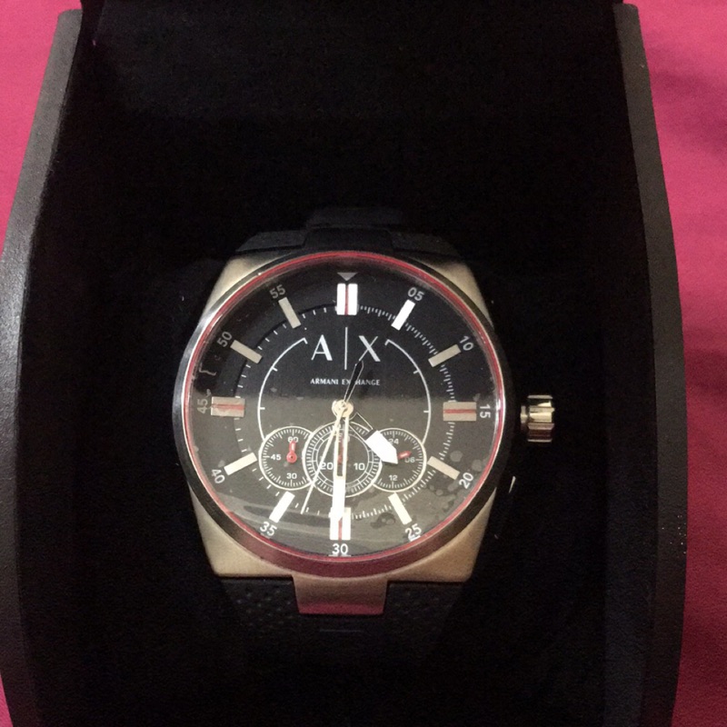 阿曼尼Armani Exchange AX腕錶三眼計時