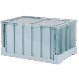 HOUSE  透明果凍折疊箱 46L /置物箱/工具箱 BX00085