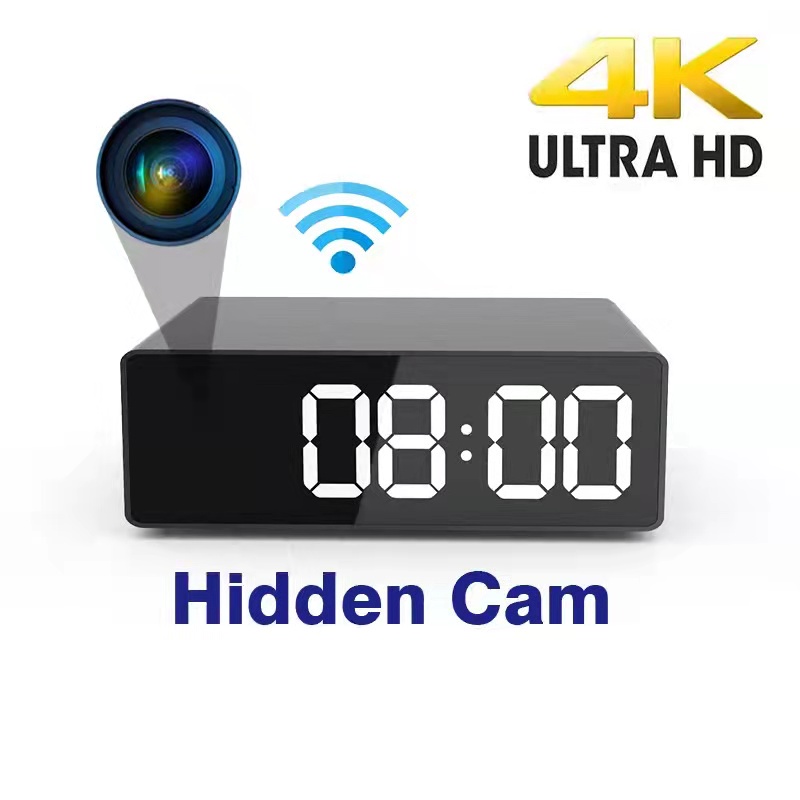 最新款K98電子鐘攝影機 WiFi僞裝針孔攝影機
