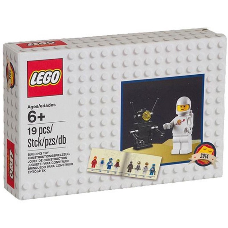 &lt;轟丸郎玩具&gt;樂高 LEGO  5002812 經典太空人-白Classic spaceman minifigure
