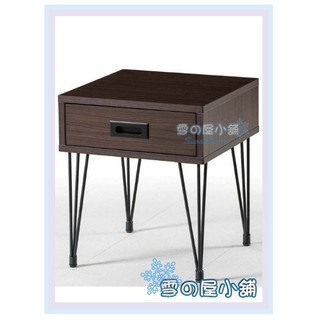 麥克胡桃色小茶几 置物桌 造型桌 小邊桌 咖啡桌 收納桌 X332-05 雪之屋居家生活館