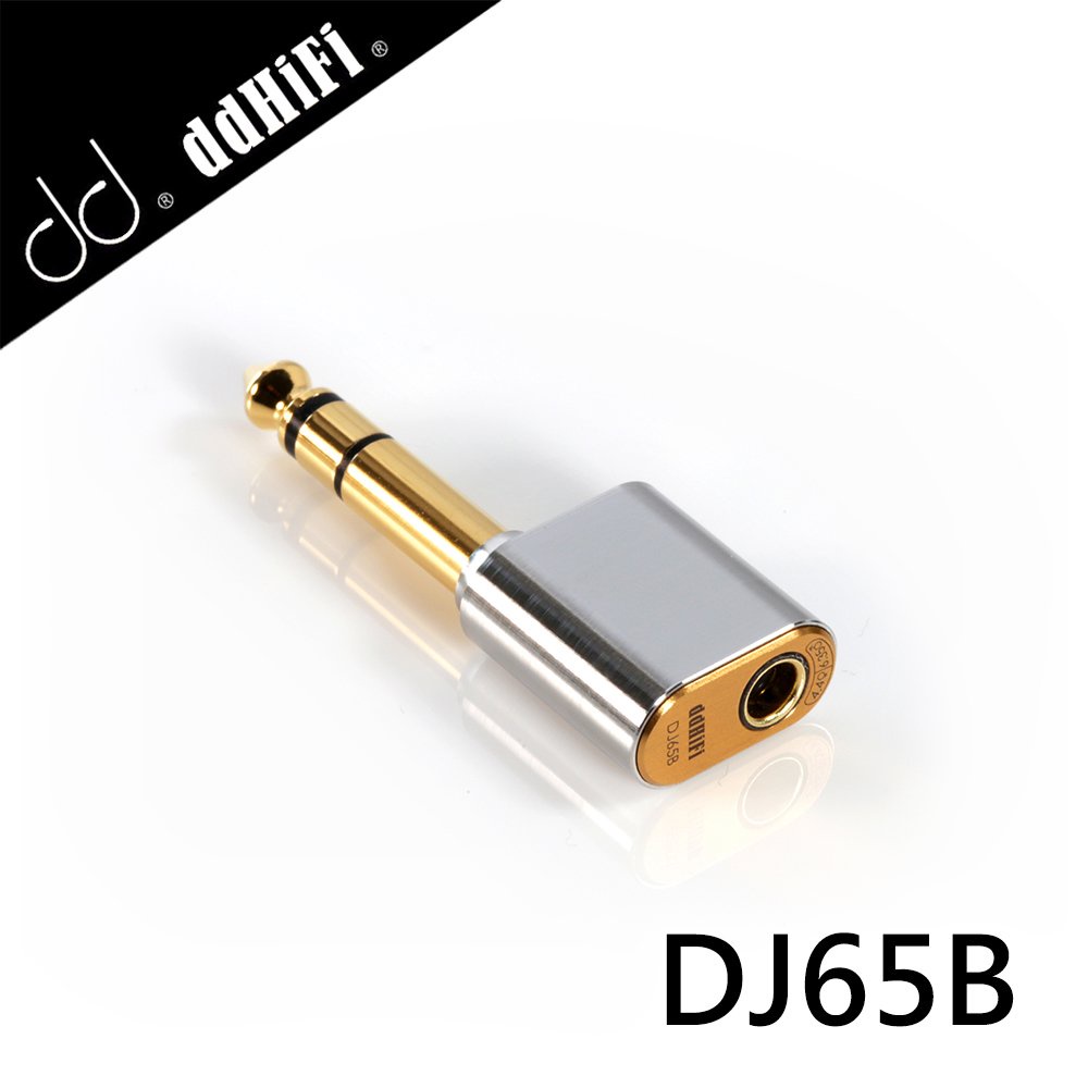 【ddHiFi DJ65B】 4.4mm平衡(母)轉6.35mm(公)轉接頭