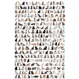 貓咪272 CUTE CATS 1000-001 1000片拼圖