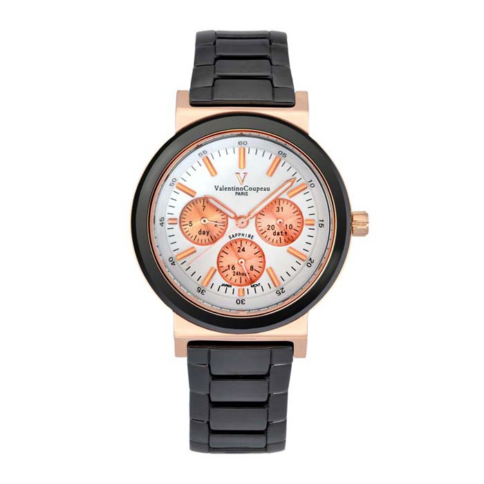 🐻被被熊🐻總代理貨 范倫鐵諾古柏 Valentino Coupeau 香榭 三眼 陶瓷 腕錶 手錶 手表 8