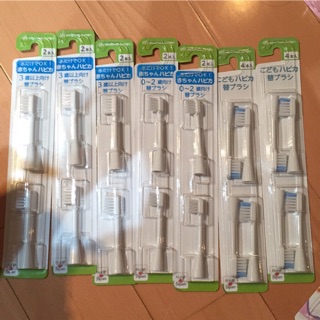 日本 Akachan 阿卡醬兒童電動牙刷替換刷頭 現貨