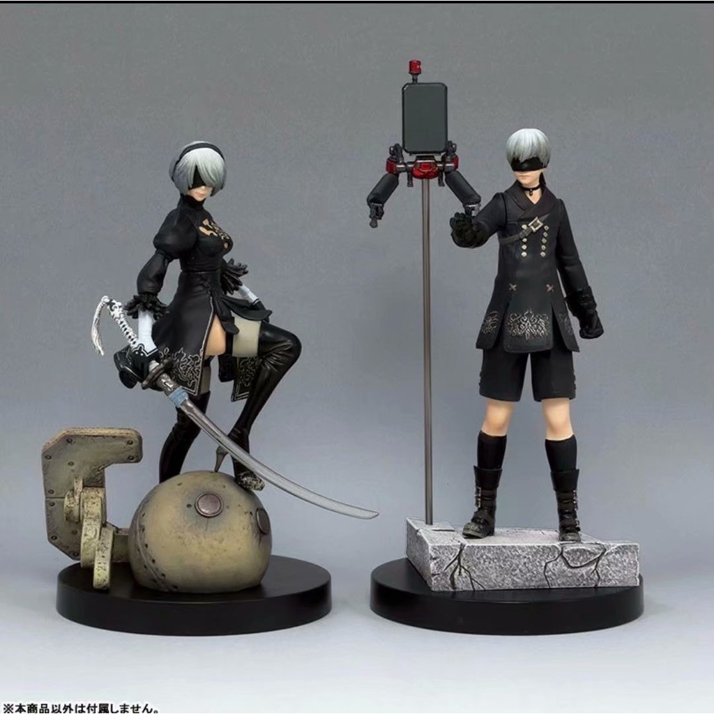 清倉 【尼爾】 2B 9S 戰鬥機器人 機械紀元 尤爾哈 尼爾自動人形 小姐姐 公仔 15cm