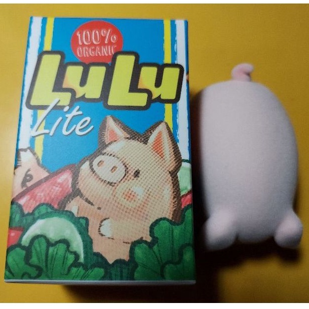 正版 lulu豬 罐頭豬 一代 掛豬 盒玩