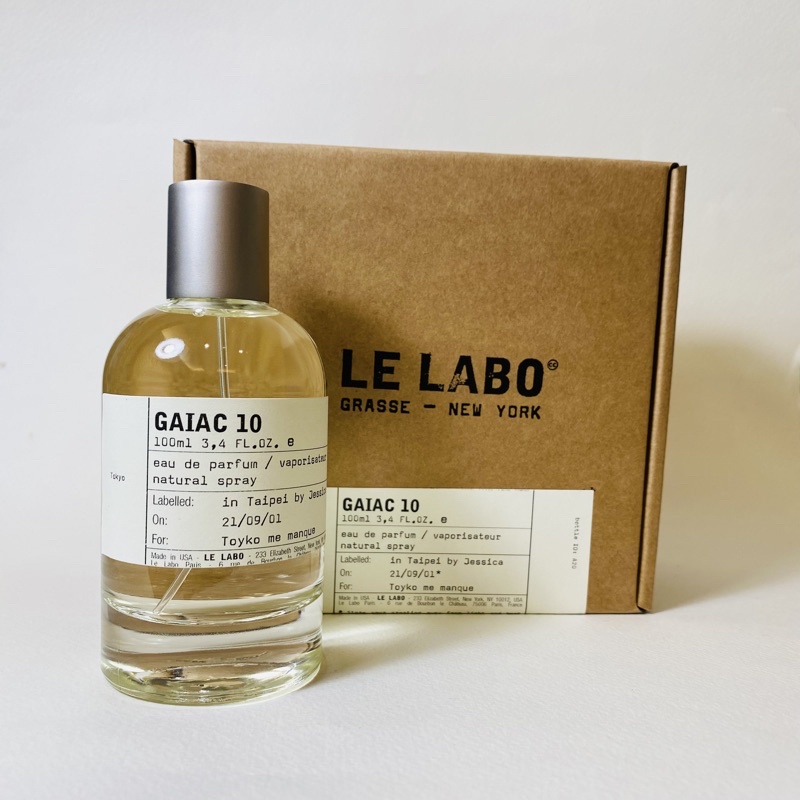 Le Labo GAIAC 10 城市限定 Tokyo🇯🇵東京 香水 實驗室 玻璃瓶分享