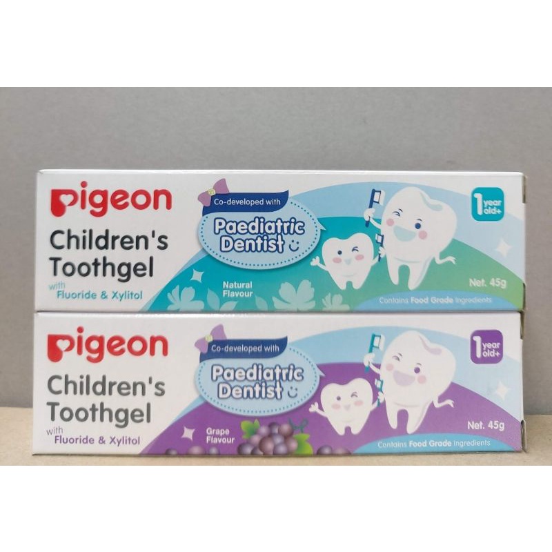 Pigeon貝親兒童含氟牙膏45g