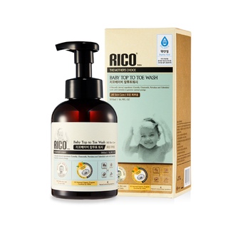 韓國 RICO baby 寶寶洗髮沐浴慕斯500ML【麗兒采家】