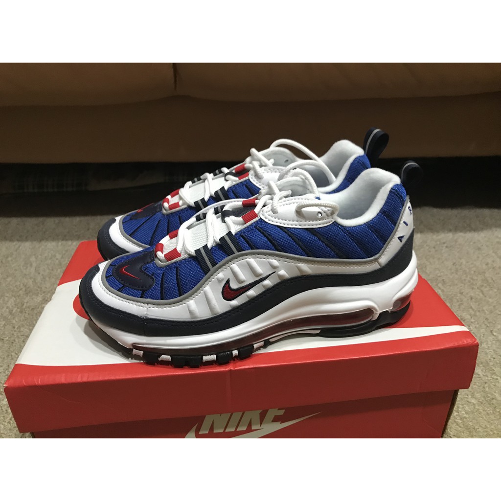 Nike Air Max 98 Gundam OG "ガンダム" 鋼彈 復古 回憶 女 全新公司貨 AH6799-100