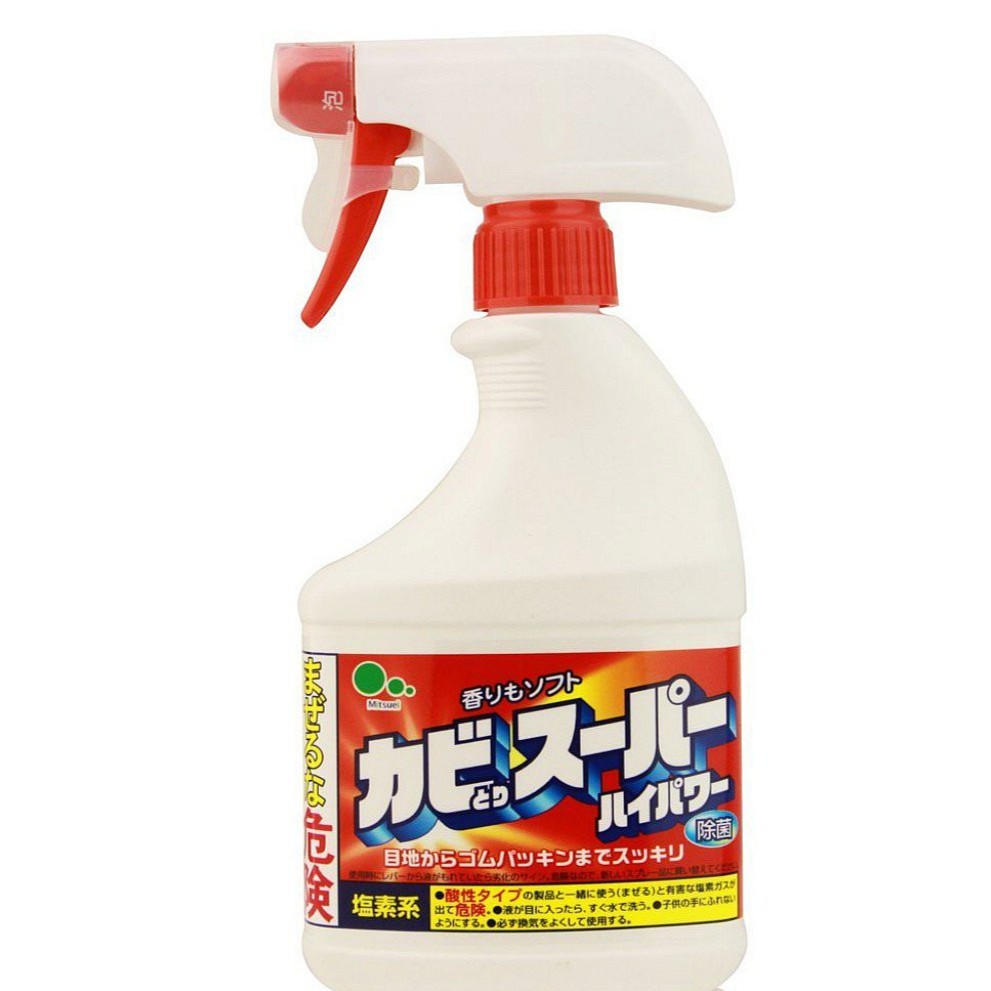 日本 MITSUEI 浴室除黴菌清潔劑 (液體式/400ML) (0107)