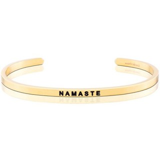 Mantraband 悄悄話許願手環 - NAMASTE 向你鞠躬