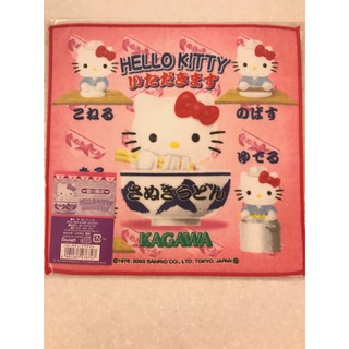 Hello Kitty 小方巾/小毛巾 (日本製) 香川限定