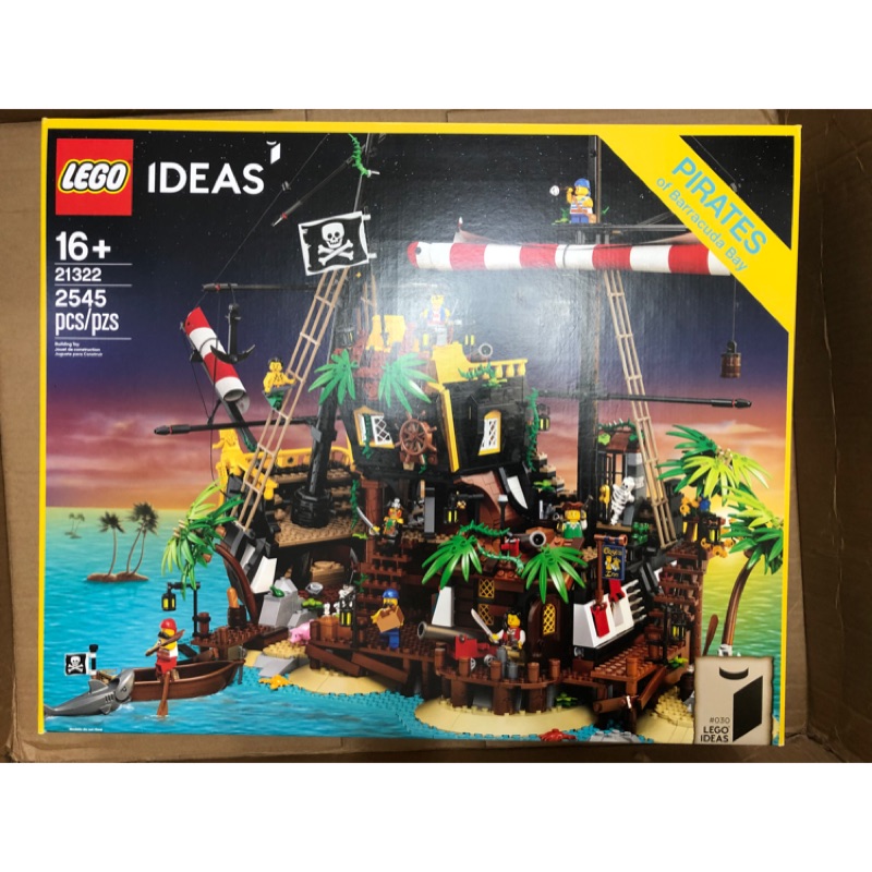 ［LEGO］樂高 全新現貨21322 IDEAS系列 梭魚灣海盜