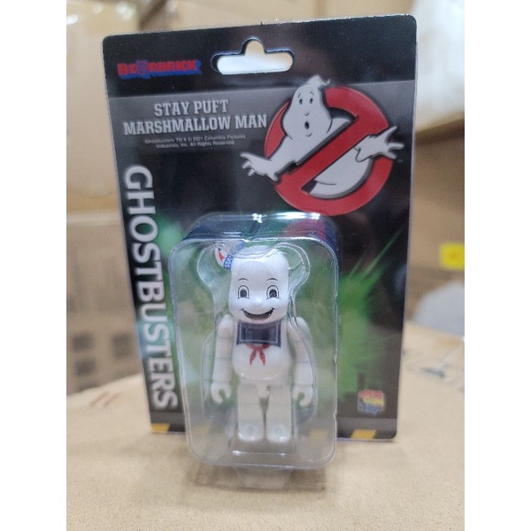 Be@rbrick STAY PUFT MARSHMALLOW MAN 捉鬼特攻隊 100％ 棉花糖鬼 聖誕節禮物